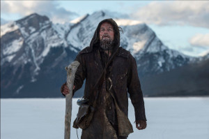 Guided by sheer will and the love of his family, Hugh Glass (Leonardo DiCaprio) must navigate a vicious winter in a relentless pursuit to live and find redemption. Photo Credit: Kimberley French. Copyright © 2015 Twentieth Century Fox Film Corporation. All rights reserved. THE REVENANT Motion Picture Copyright © 2015 Regency Entertainment (USA), Inc. and Monarchy Enterprises S.a.r.l. All rights reserved. 